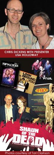 Oscar winning Chris Dickens meets the team at The Space, written by Kerensa Bryant